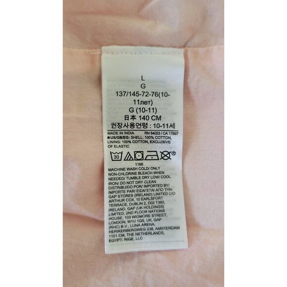 Gap Kids Orange and Pink Floral Flower Dress - Picture 4 of 4